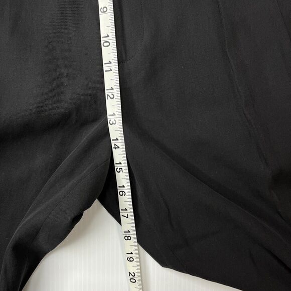 Tommy Hilfiger Mens Black Silk Blend Chino Pleated Dress Pants 34x32 NWT - Picture 5 of 7